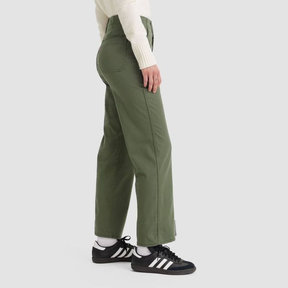 Levi's Women's Mid-Rise Wedgie Straight Cropped Jeans - Surplus Thyme 27